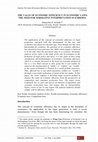 Research paper thumbnail of THE VALUE OF ECONOMIC EFFICIENCY IN ECONOMIC LAWS: THE NEED FOR NORMATIVE INTERPRETATION IN ETHIOPIA