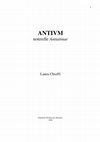 Research paper thumbnail of ANTIVM. Noterelle Antiatinae. Testo