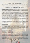 Research paper thumbnail of Call for Abstracts TMA 64 - Crisis in the Mediterranean world (Dutch and English)