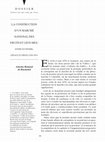 Research paper thumbnail of La construction d'un marché national des fruits et légumes: entre économie, espace et droit (1896-1995)