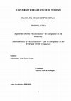 Research paper thumbnail of UNIVERSITÀ DEGLI STUDI DI TORINO Aspetti del Diritto "Ecclesiastico" in Carignano in età moderna. (Short History of "Ecclesiastical" Law in Carignano in the XVII and XVIII h Centuries