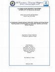 A Comparative Analysis between Online ESL Teaching and Formal School Teaching based on the Perception of Online ESL Teachers and Formal School Teachers Cover Page