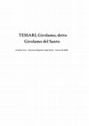 Research paper thumbnail of Tessari, Girolamo, detto Girolamo del Santo, Dizionario Biografico degli Italiani, 95, 2019