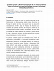 Research paper thumbnail of Igualdade perante a Morte? Apresentação de um estudo preliminar sobre as Práticas Funerárias em Portugal durante a Baixa Idade Média e Época Moderna