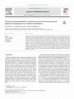 Reinforced superhydrophobic membrane coated with aerogel-assisted polymeric microspheres for membrane distillation Cover Page