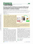 Electrospun nanofiber membranes incorporating PDMS-Aerogel superhydrophobic coating with enhanced flux and improved antiwettability in membrane distillation Cover Page