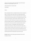 Research paper thumbnail of Coffee and Socialism in the Venezuelan Andes