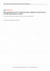 Research paper thumbnail of Natural frequencies of a Timoshenko beam subjected to axial forces by the differential transform method