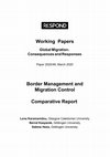 Border Management and Migration Control – Comparative Report Cover Page