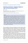 Research paper thumbnail of Exploding individuals engaging indigenous logic and decolonizing science