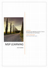 Research paper thumbnail of MSP LEARNING TASK PLANNING ABSTRACT Microsoft project (MSP) Basic learning on how to Start New Project and Task Planning MANOJ PARAB,PMP Basic Tutorial for MSP student