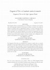 Research paper thumbnail of Eugenio d´Ors o el combate contra la muerte