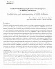 Research paper thumbnail of Conflictividad en la implementación temprana de REDD+ en México