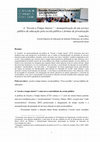 Research paper thumbnail of A "Escola a Tempo Inteiro" -monopolização de um serviço público de educação pela escola pública e formas de privatização