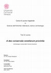 A deo conservata venetiarum provintia. Archeologia e storia delle Venezie bizantine Cover Page