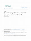 Dialogical Exchanges: Convention Refugee Youth And Creative Movement Programming Cover Page