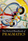 The  oxford book : Pragmatics by Yan Huang Cover Page