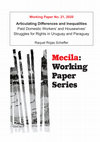 Articulating Differences and Inequalities. Paid Domestic Workers' and Housewives' Struggles for Rights in Uruguay and Paraguay Cover Page