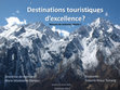 Destinations touristiques d'excellence Cover Page