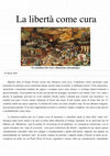 Research paper thumbnail of La libertà come cura