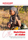 Research paper thumbnail of Nutrition at Stake: Tackling the Nutrition Crisis Through Women's Rights, Agro-ecology and the Right to Food