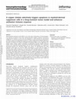 Research paper thumbnail of A copper chelate selectively triggers apoptosis in myeloid-derived suppressor cells in a drug-resistant tumor model and enhances antitumor immune response