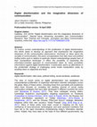 Research paper thumbnail of Digital disinformation and the imaginative dimension of communication