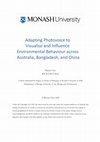 Adapting Photovoice to Visualise and Influence Environmental Behaviour across Australia, Bangladesh, and China Cover Page