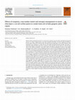 Research paper thumbnail of Effects of irrigation, crop residue mulch and nitrogen management in maize (Zea mays L.) on soil carbon pools in a sandy loam soil of Indo-gangetic plain region