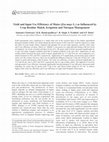 Research paper thumbnail of Yield and Input Use Efficiency of Maize (Zea mays L.) as Influenced by Crop Residue Mulch, Irrigation and Nitrogen Management