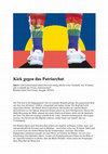 Research paper thumbnail of Kick gegen das Patriarchat