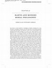 The Radical Autonomy of Karl Barth: Modern Moral Philosophy the Ethics of Divine Command Cover Page