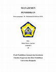 MANAJEMEN PENDIDIKAN Cover Page