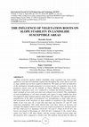 THE INFLUENCE OF VEGETATION ROOTS ON SLOPE STABILITY IN LANDSLIDE SUSCEPTIBLE AREAS Cover Page