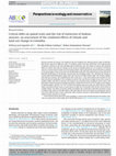 Research paper thumbnail of Critical shifts on spatial traits and the risk of extinction of Andean anurans: an assessment of the combined effects of climate and land-use change in Colombia