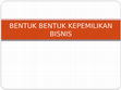 Kepemilikan Bisnis Cover Page