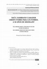 Research paper thumbnail of Raúl Zambrano Camader obispo pobre para los pobres. A 50 años de Medellín