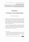 Research paper thumbnail of La teología en la historiografía religiosa