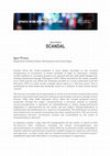 Research paper thumbnail of Scandal (Japanese Media and Popular Culture)