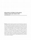 Research paper thumbnail of Pedagogía e interculturalidad: formas otras de traducción