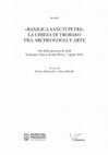 C. Lebole, 2019, Trobaso e il suo territorio:brevi considerazioni conclusive, in S. Martinella, C. Ribolla, (a cura di), Baxilica Sancti Petri : la Chiesa di Trobasio tra archeologia e arte, Verbania, pp.85-89 Cover Page