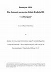 « Besançon 1016. Die damnatio memoriae König Rudolfs III. von Burgund », dans J. Nowak, J. Schneider et A. Wagner (dir.), Ein Raum im Umbruch? Herrschaftsstrategien in Besançon im Hochmittelalter, Cologne, 2020, p. 51-69. Cover Page