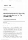 Divergência e transição: o que há de urbano e ribeirinho na Vila Elesbão (AP) [Divergence and transition: what’s urban and riverine in the Elesbão Village (Brazil)] Cover Page