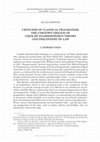 Research paper thumbnail of Criticism of Classical Pragmatism: The Unknown Origins of Czesław Znamierowski's Theory and Philosophy of Law (2020)