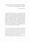 Research paper thumbnail of “Contre la mimèsis : Léopold Sédar Senghor sur l’art et la photographie africains”