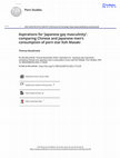 Research paper thumbnail of Aspirations for 'Japanese gay masculinity': comparing Chinese and Japanese men's consumption of porn star Koh Masaki