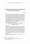 TARİHSEL GERÇEKLİK IŞIĞINDA TÜRKİYE’NİN TRANSKAFKASYA POLİTİKASI / TURKEY’S TRANSCAUCASIAN POLICY IN THE LIGHT OF HISTORICAL REALITY Cover Page