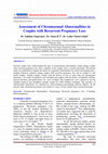 Assessment of Chromosomal Abnormalities in Couples with Recurrent Pregnancy Loss Cover Page