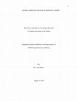 Research paper thumbnail of BETHEL SEMINARY DOCTOR OF MINISTRY COHORT How This Leader Plans to Use Integral Research To Propose Innovation on His Project Submitted in Partial Fulfillment of the Requirements of GS801 Integral Research & Writing