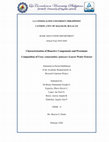 Research paper thumbnail of Characterization of Bioactive Components and Proximate Composition of Uray (Amaranthus spinosus) Leaves Water Extract